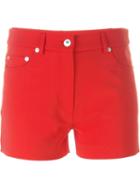 Moschino Classic Shorts, Women's, Size: 42, Red, Triacetate/polyester