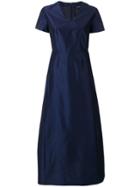 Aspesi Structured Flared Dress - Blue