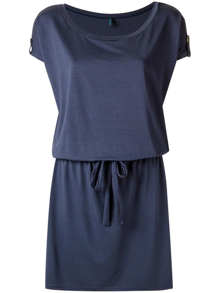 Lygia & Nanny Boat Neck Dress - Blue