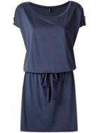 Lygia & Nanny Boat Neck Dress - Blue