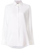 Holland & Holland Slim Fit Button Down Shirt - White