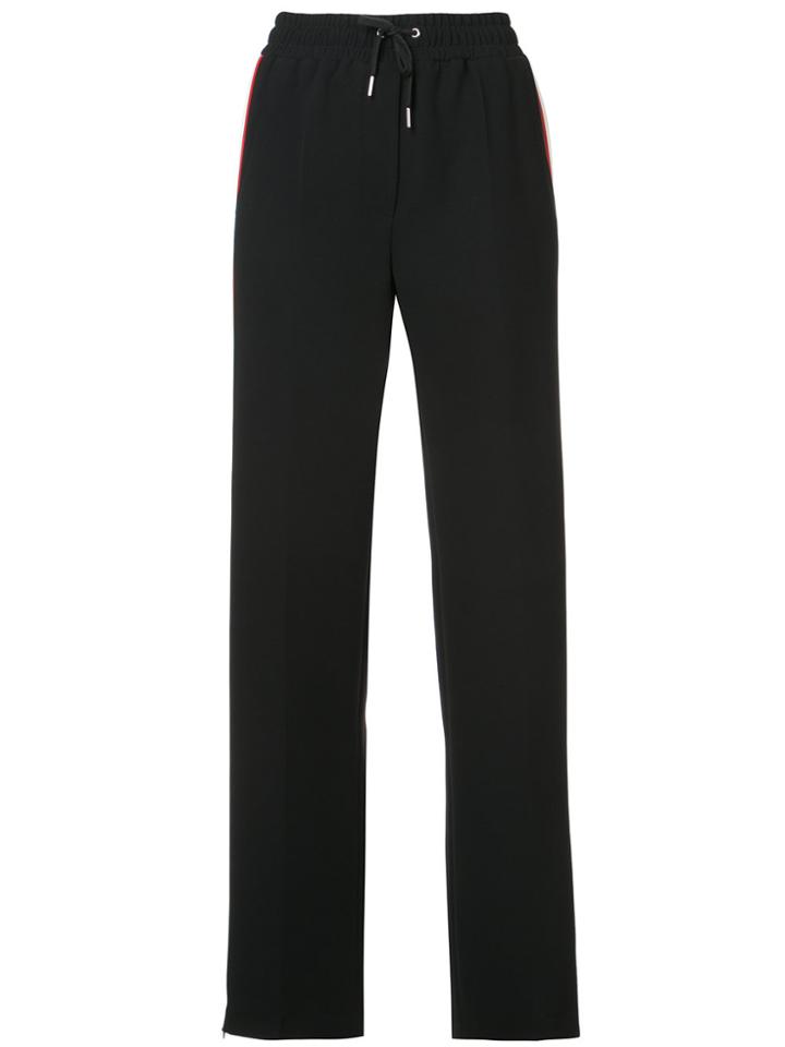 Barbara Bui Contrast Side Panel Track Pants - Black