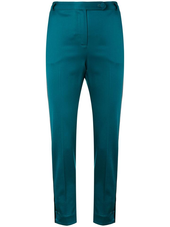 Styland Slim-fit Trousers - Green