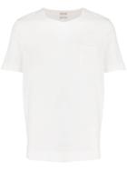 Massimo Alba Chest Pocket T-shirt - White