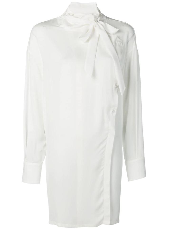 Fabiana Filippi Pussy Bow Blouse - White