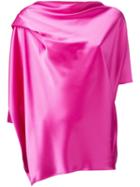 Gianluca Capannolo Eleanor Top, Women's, Size: 44, Pink/purple, Triacetate/polyester