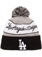 Marcelo Burlon County Of Milan La Dodgers Pom Pom Beanie - Grey