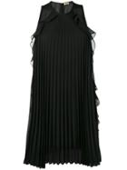 Liu Jo Sleeveless Pleated Dress - Black