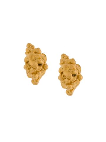 Imogen Belfield 'little Droplets' Earrings - Metallic