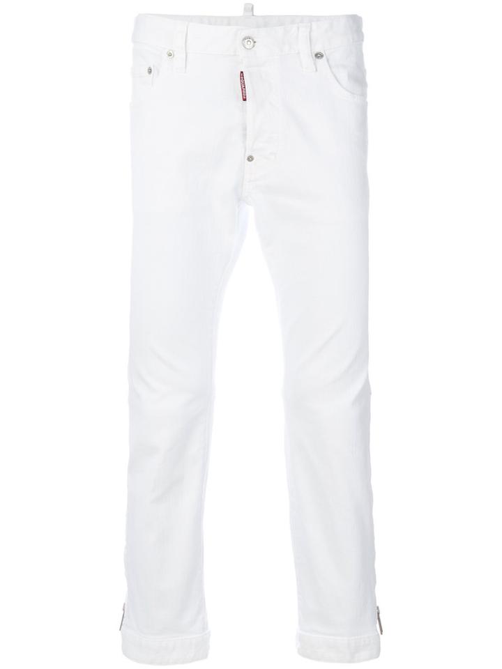 Dsquared2 - Skinny Jeans - Men - Cotton/spandex/elastane - 46, White, Cotton/spandex/elastane