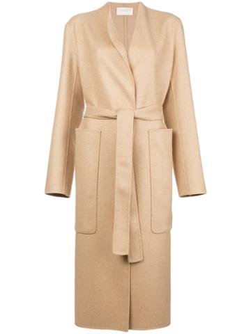The Row Belted Robe - Nude & Neutrals