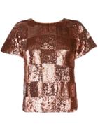 Retrofete Sequin T-shirt - Metallic