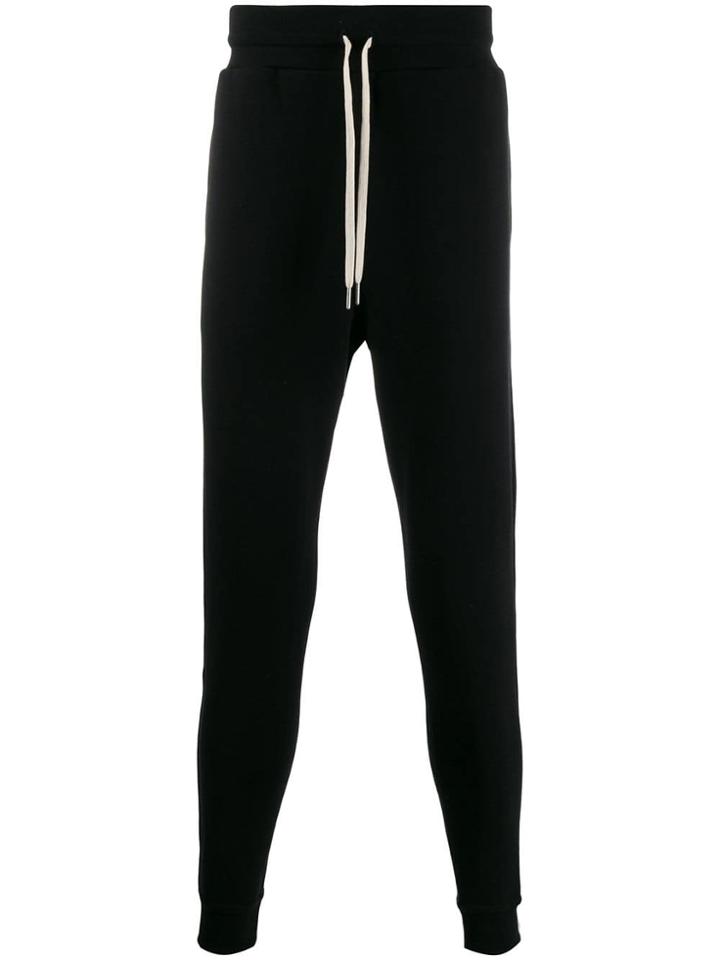 John Elliott Slim Fit Track Trousers - Black
