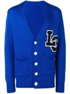 Lc23 Varsity-style Cardigan - Blue