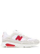 New Balance Lace-up Logo Sneakers - White