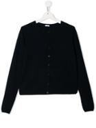 Il Gufo Teen Relaxed-fit Cardigan - Blue