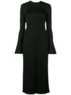 Ellery 'sucker Punch' Ribbed Dress - Black