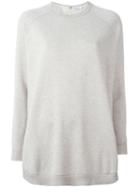 Brunello Cucinelli Loose Jumper, Women's, Size: Large, Nude/neutrals, Silk/spandex/elastane/cashmere