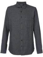Wings+horns Wings & H Officer Shirt - Grey