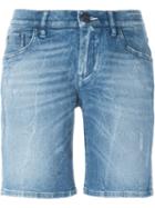 Jacob Cohen Stonewashed Shorts, Women's, Size: 30, Blue, Cotton/spandex/elastane