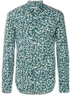 Kenzo Printed Urban Slim Fit Shirt - Green