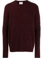 Dondup Crew Neck Terry Sweater - Red