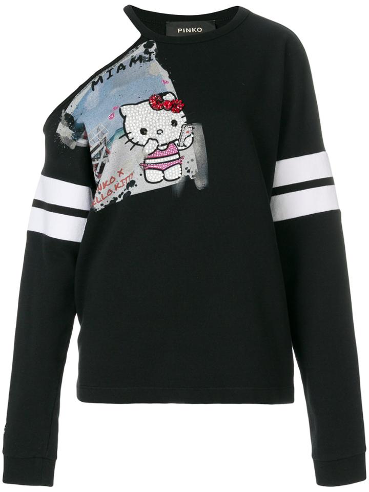 Pinko Hello Kitty Sweatshirt - Black