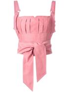 Rachel Gilbert Jorja Crop Top - Pink