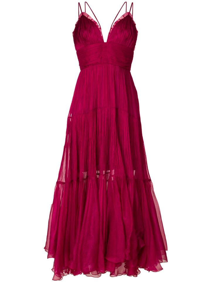 Maria Lucia Hohan Double-strap Cocktail Dress - Red