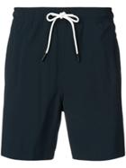Theory Drawstring Shorts - Blue