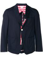 Thom Browne Typewriter Cloth Sack Sport Coat - Blue