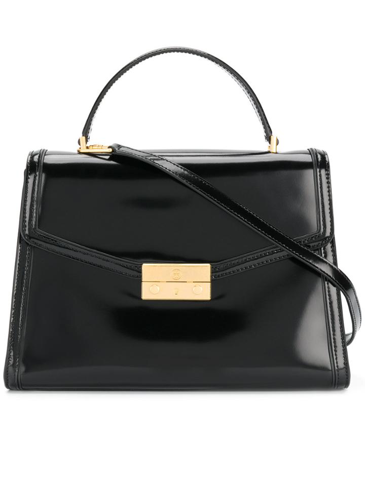 Tory Burch Juliette Top Handle Satchel - Black