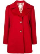 Etro Short Buttoned Coat - Red