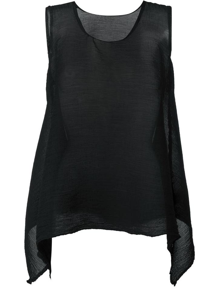 Issey Miyake Cauliflower Oversized Tank Top