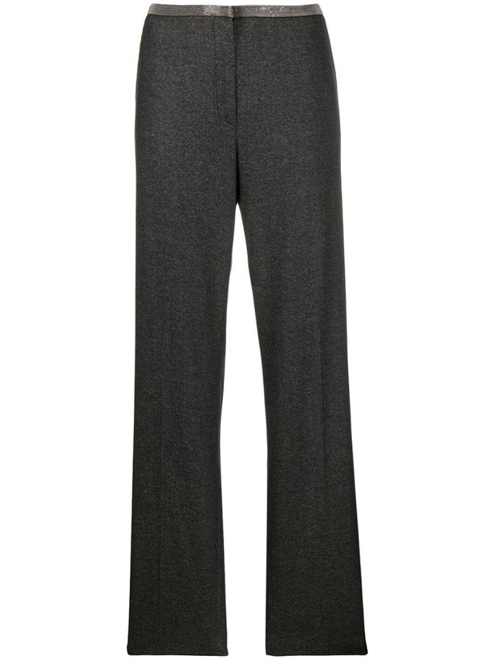 Fabiana Filippi Ball-chain Waistband Trousers - Grey