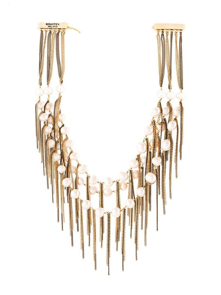 Rosantica 'orchidea' Necklace, Women's, Metallic