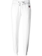 Kenzo 'mini Tiger' Track Pants, Women's, Size: Medium, White, Cotton