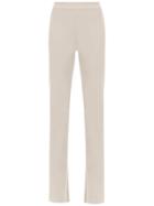 Gloria Coelho High Waist Flared Pants - Neutrals