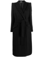 Tonello Belted Trench Coat - Black