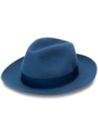 Borsalino Alessandria Medium Brim Hat - Blue