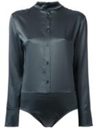 Nina Ricci Shirt Bodysuit, Women's, Size: 38, Silk/spandex/elastane