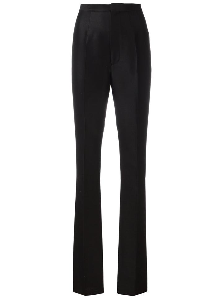 Dsquared2 Flared Trousers, Women's, Size: 42, Black, Wool/silk/polyester