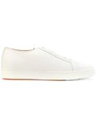 Santoni Lace Up Sneakers - White