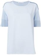 Agnona Layered Blouse - Blue