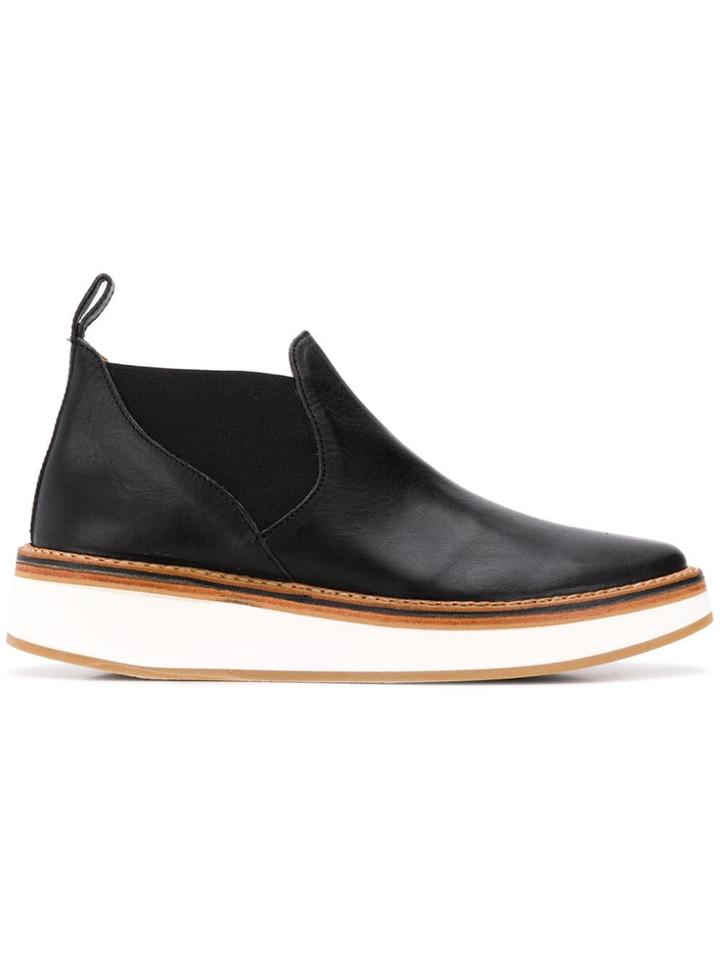 Flamingos Alambra Platform Boots - Black