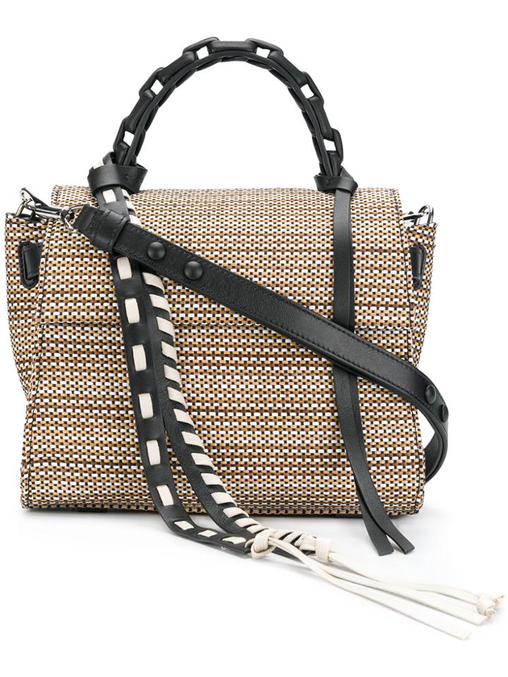 Elena Ghisellini Angel Small Shoulder Bag - Nude & Neutrals
