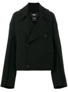 Yang Li Double-breasted Fitted Jacket - Black