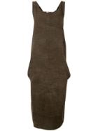 Cherevichkiotvichki Adjustable Tank Dress - Brown