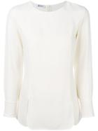 Dondup Split Hem Top - Nude & Neutrals