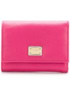 Dolce & Gabbana Dauphine Compact Wallet - Pink